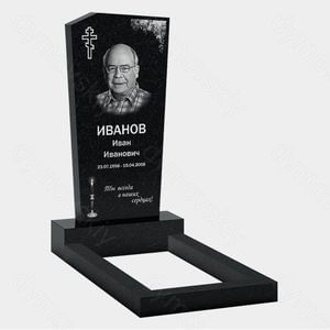 Памятник на могилу (10-119) «Меч с православным крестом» 10-119