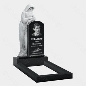 Памятник на могилу (10-538) «Со скульптурой скорбящей матери» 10-538