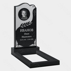 Памятник на могилу (10-613) «С голубем, крестом и ветвью» 10-613