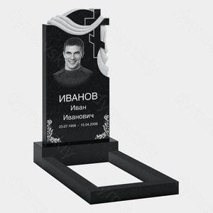 Памятник на могилу (10-647) «С плащаницей и крестом» 10-647