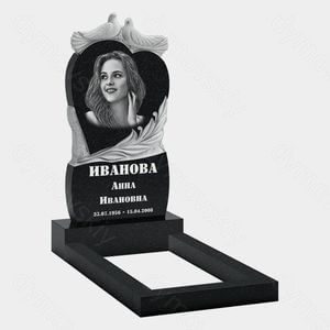 Памятник на могилу (10-703) «С голубями и драпировкой» 10-703