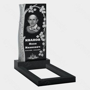 Памятник на могилу (10-719) «Рельефная береза со свисающей ветвью» 10-719
