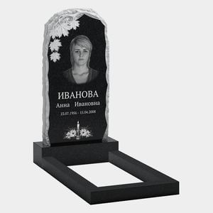 Стела со скалистым краем и резными листьями 10-746