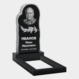 Стела с волнистым верхом и ветвью 10-814