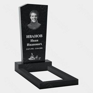 Памятник на могилу (20-115) «С диагональным скосом» 20-115