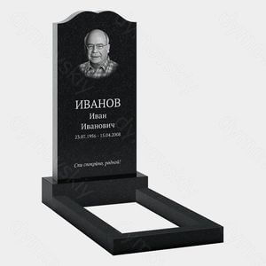 Памятник на могилу (20-128) «С книгой и строгой рамкой» 20-128
