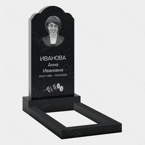 Памятник на могилу (20-158) «Классическая арка с цветком» 20-158