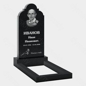 Памятник на могилу (20-161) «Классическая арка строгой формы» 20-161