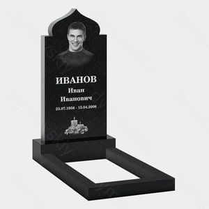 Памятник на могилу (20-174) «С арочным завершением» 20-174