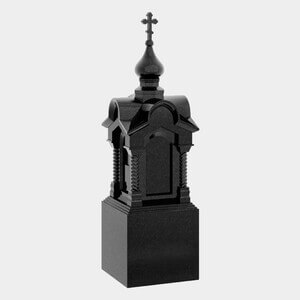 Памятник на могилу (30-609) «Арочная часовня с куполом и крестом» 30-609