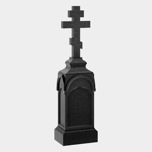 Памятник на могилу (30-623) «Православный крест на арочной колонне» 30-623