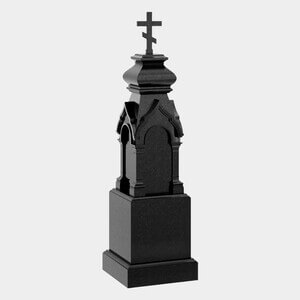 Памятник на могилу (30-677) «Часовня с куполом и православным крестом» 30-677