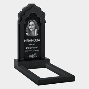 Памятник на могилу (32-110) «Арочная стела с плавными линиями» 32-110