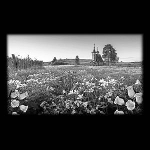 71-228 — Сельский пейзаж с часовней
