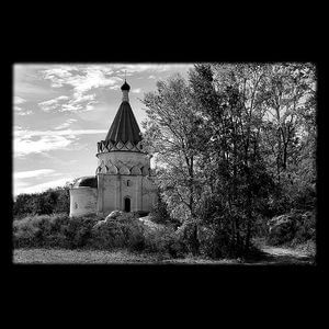 71-791 — Часовня с берёзами. Духовный мотив
