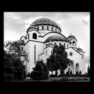 71-792 — Храм с куполами. Символ православной веры