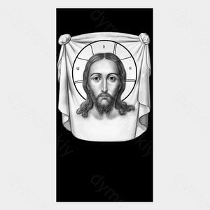 72-290 — Портрет святой с нимбом