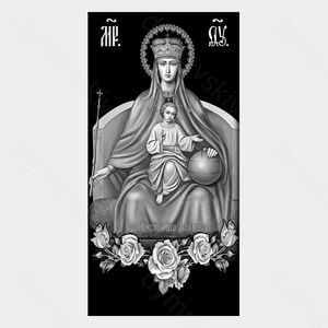 72-296 — Икона Богоматери с розами