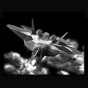 74-186 — Самолёт боевой в облаках