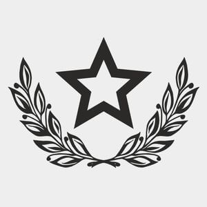 75-422 — Звезда с лавровым венком