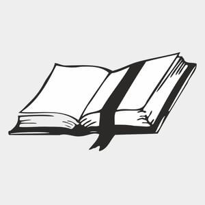 75-438 — Книга и крест классические