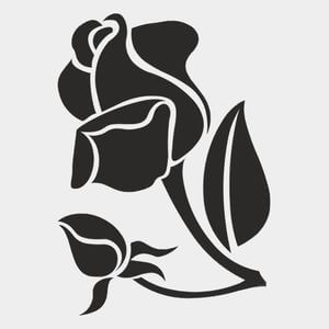 75-616 — Розы декоративные с бутонами